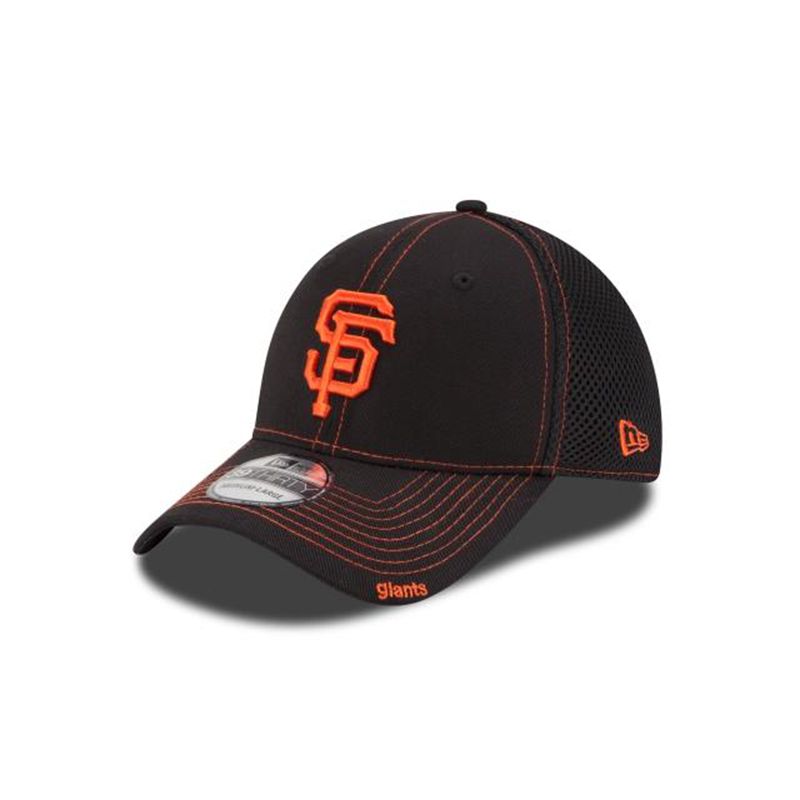 MLB San Francisco Giants Neo 39Thirty Stretch Fit (PHN9962) - Black New Era Caps